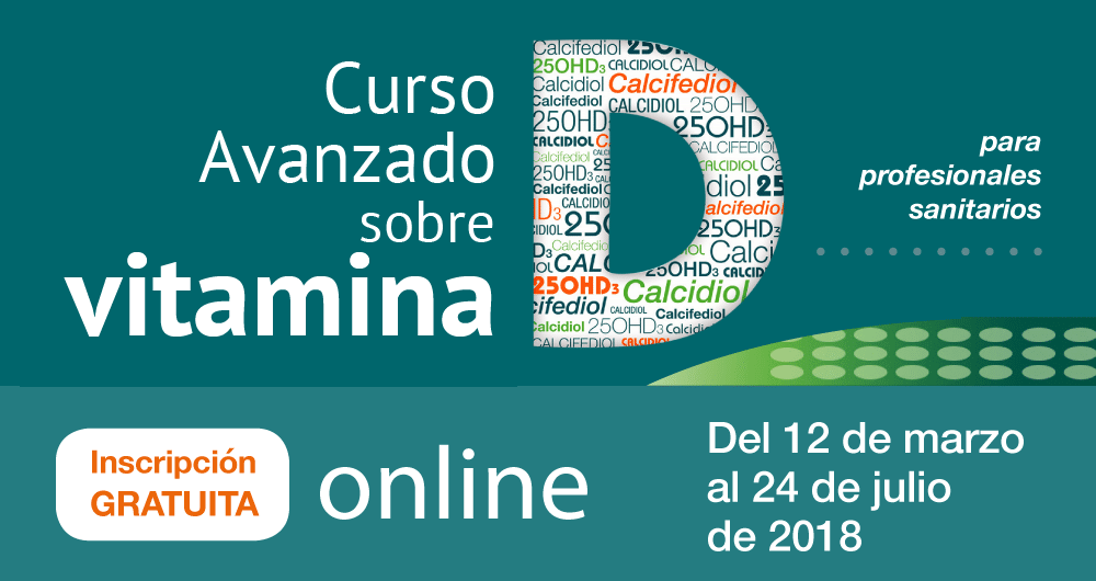 Abierto el plazo de inscripción para el curso avanzado sobre vitamina D