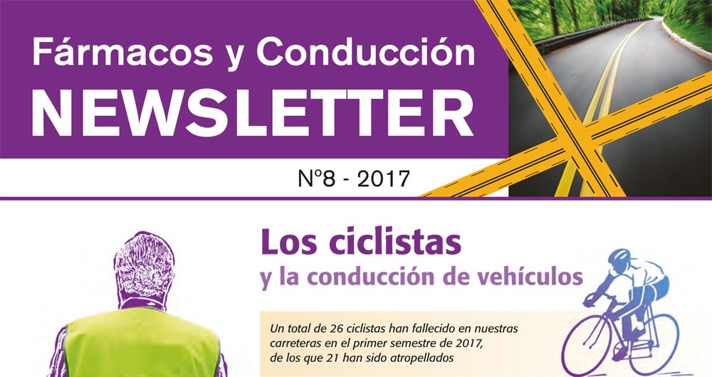 Imagen publicación newsletter Fármacos y Conducción