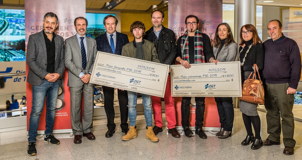 Entrega de premios del cuarto Certamen Fármacos y Conducción