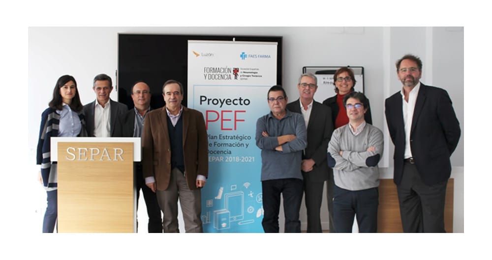 SEPAR lanza el proyecto de formación PEF con la colaboración de FAES FARMA