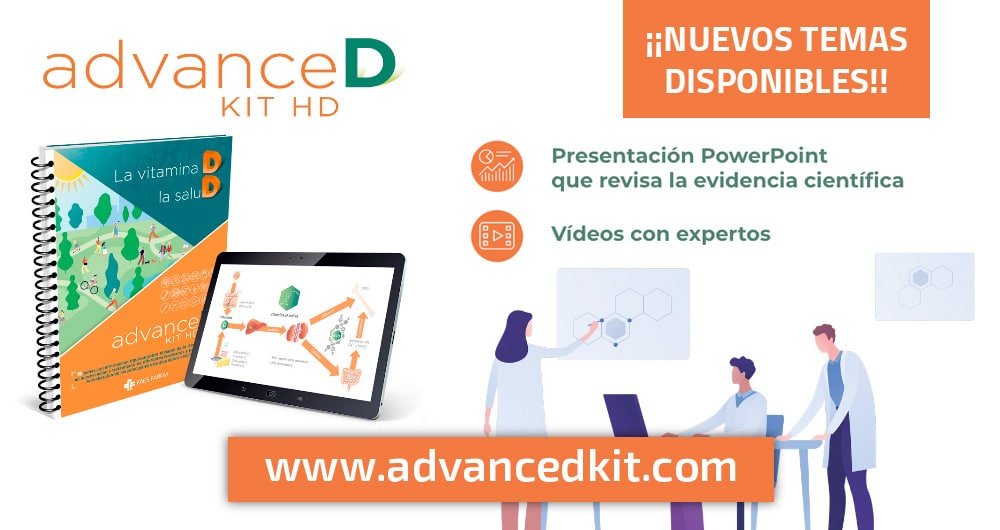 Advance-D Kit HD: nuevos contenidos para el abordaje del déficit de hormona D